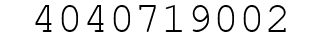 Number 4040719002.