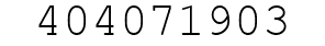 Number 404071903.