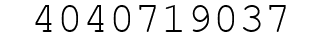 Number 4040719037.