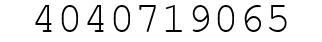 Number 4040719065.