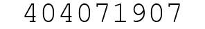Number 404071907.