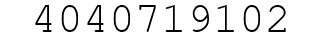 Number 4040719102.