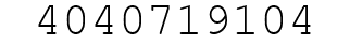 Number 4040719104.
