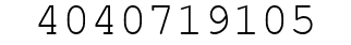 Number 4040719105.