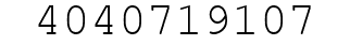 Number 4040719107.