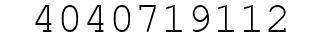 Number 4040719112.