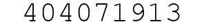 Number 404071913.