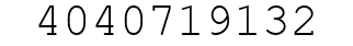 Number 4040719132.