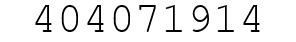Number 404071914.