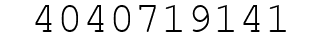 Number 4040719141.