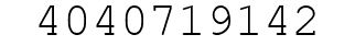 Number 4040719142.