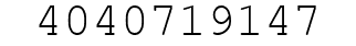 Number 4040719147.