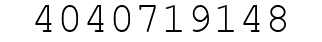 Number 4040719148.