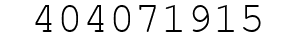 Number 404071915.