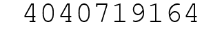 Number 4040719164.
