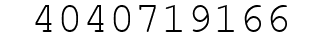 Number 4040719166.