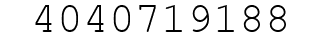 Number 4040719188.