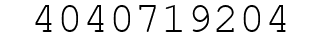 Number 4040719204.