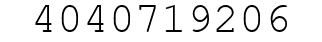 Number 4040719206.
