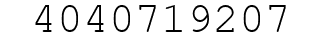 Number 4040719207.