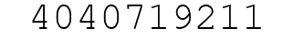Number 4040719211.