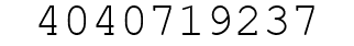 Number 4040719237.