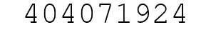 Number 404071924.