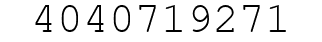 Number 4040719271.