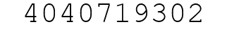 Number 4040719302.