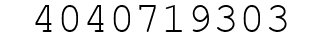 Number 4040719303.