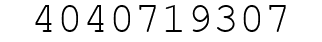 Number 4040719307.