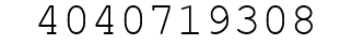 Number 4040719308.