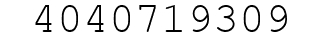 Number 4040719309.