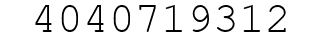 Number 4040719312.