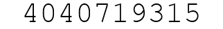 Number 4040719315.