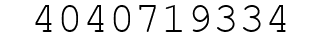 Number 4040719334.