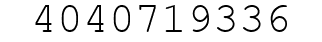 Number 4040719336.
