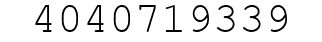 Number 4040719339.