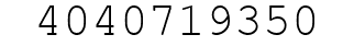 Number 4040719350.