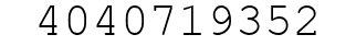 Number 4040719352.