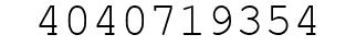 Number 4040719354.