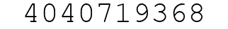 Number 4040719368.