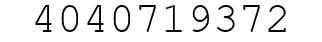 Number 4040719372.