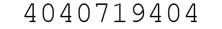 Number 4040719404.