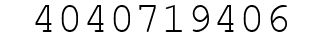 Number 4040719406.