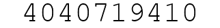 Number 4040719410.