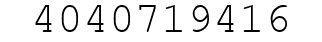 Number 4040719416.
