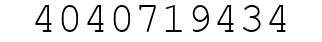 Number 4040719434.