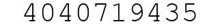 Number 4040719435.