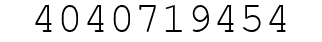 Number 4040719454.